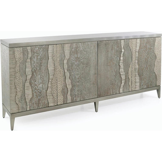 River's Edge Silver Credenza by John-Richard. Made from unique in a modern style.