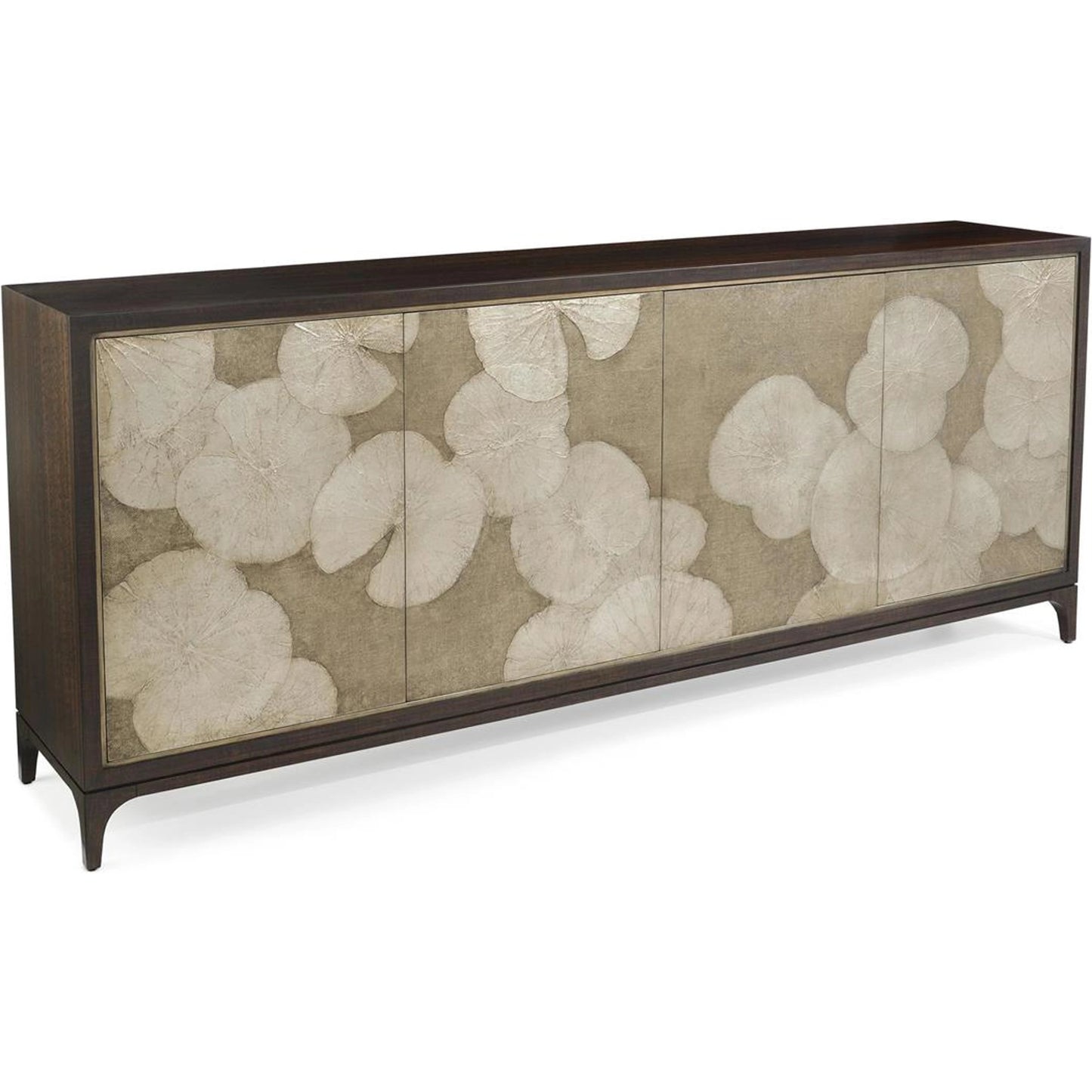 001 SI-1989061 | Primary Silo | Itadori Credenza by John-Richard in black and smoked eucalyptus. Made from unique in a modern style.
