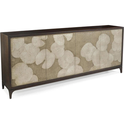 Itadori Credenza by John-Richard in black and smoked eucalyptus. Made from unique in a modern style.