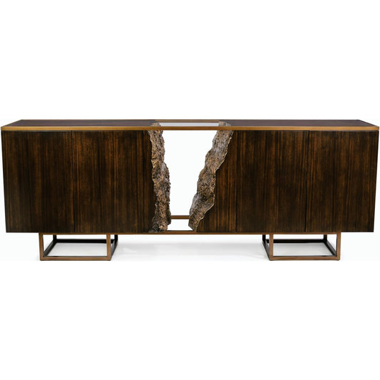 Terra Four-Door Credenza by John-Richard. Made from unique in a modern style.
