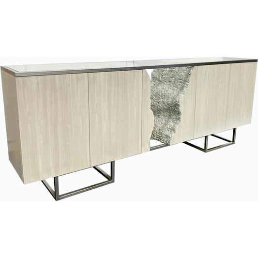 Terra Four-Door Credenza by John-Richard. Made from unique in a modern style.