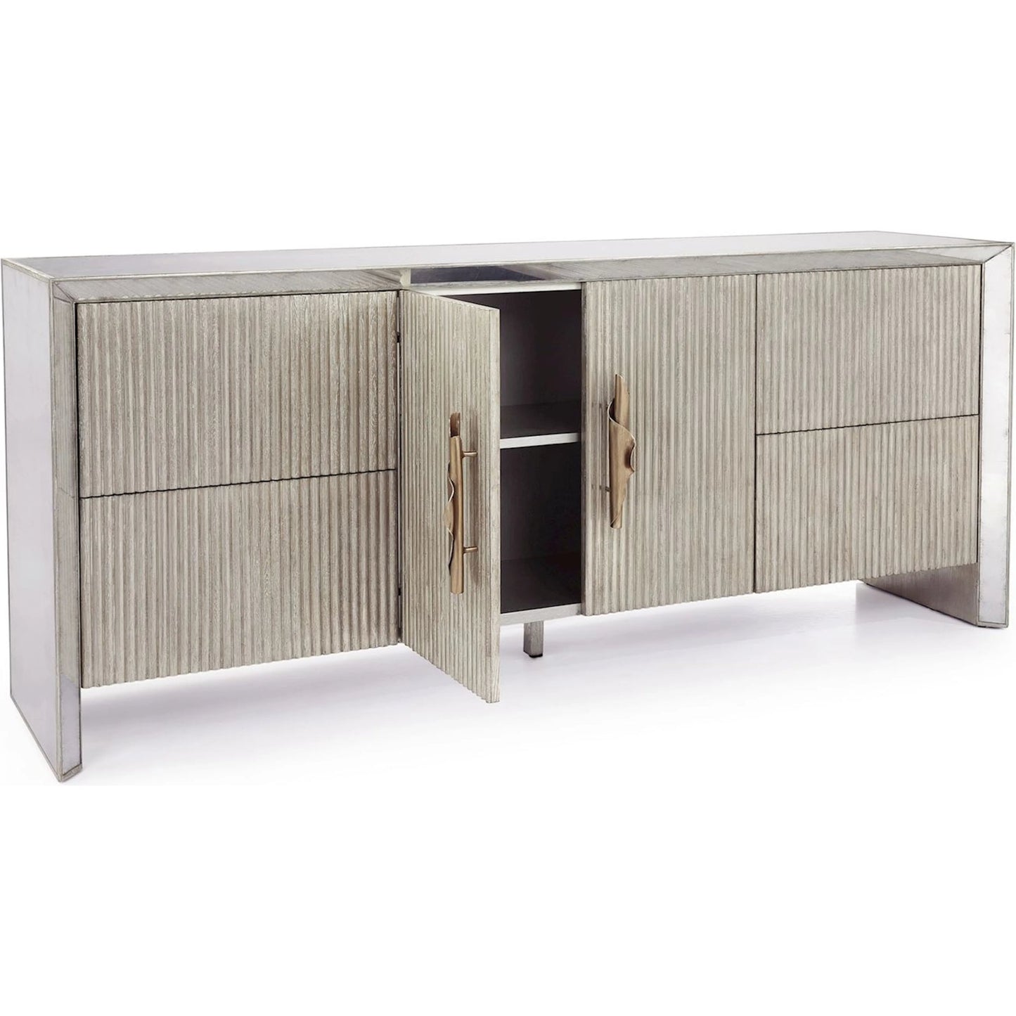 002 SI-2171080 | Additional Silo | Moon Shadow Sideboard by John-Richard in black. Made from unique in a modern style.