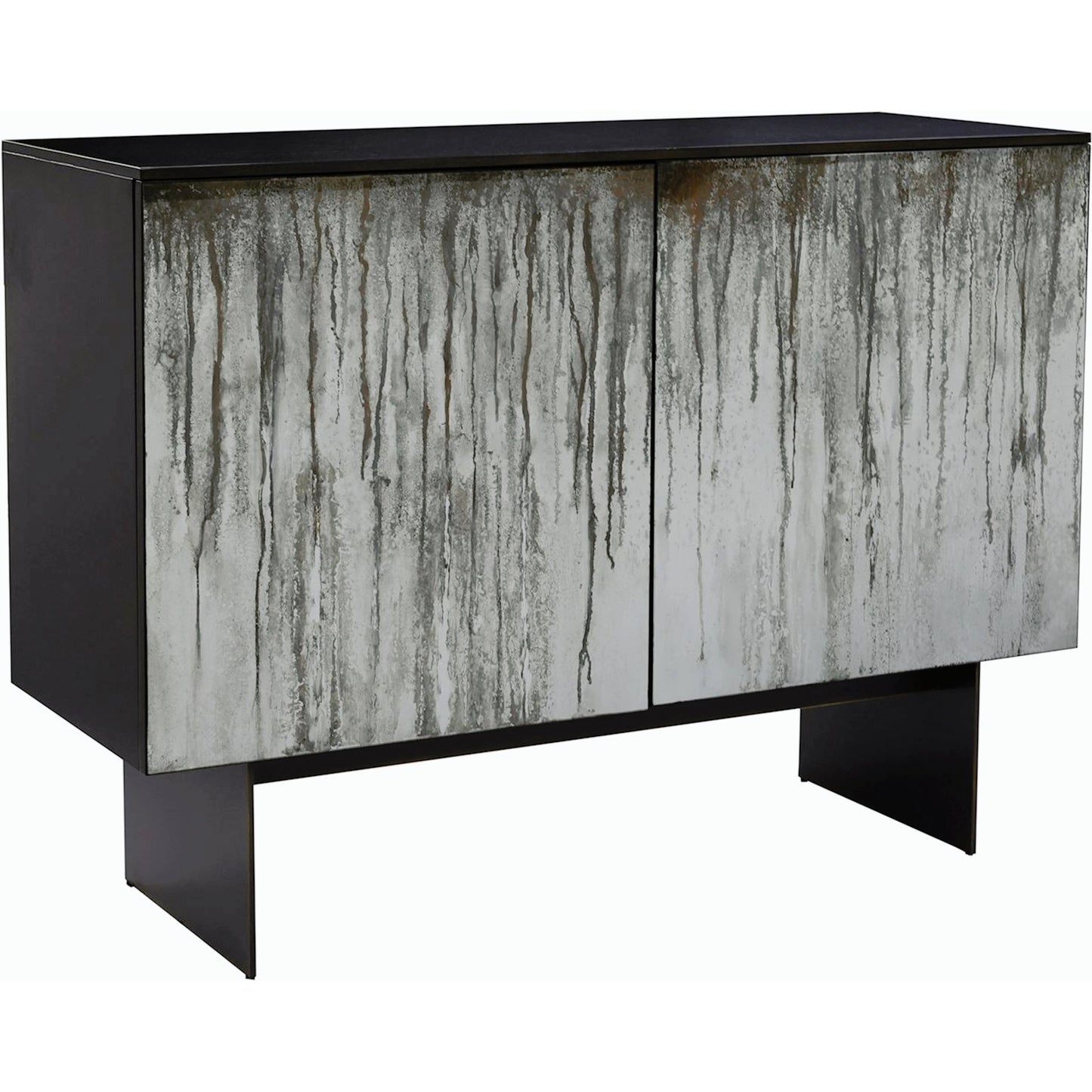001 SI-2171396 | Primary Silo | Rainfall Two-Door Chest by John-Richard in black. Made from unique in a modern style.