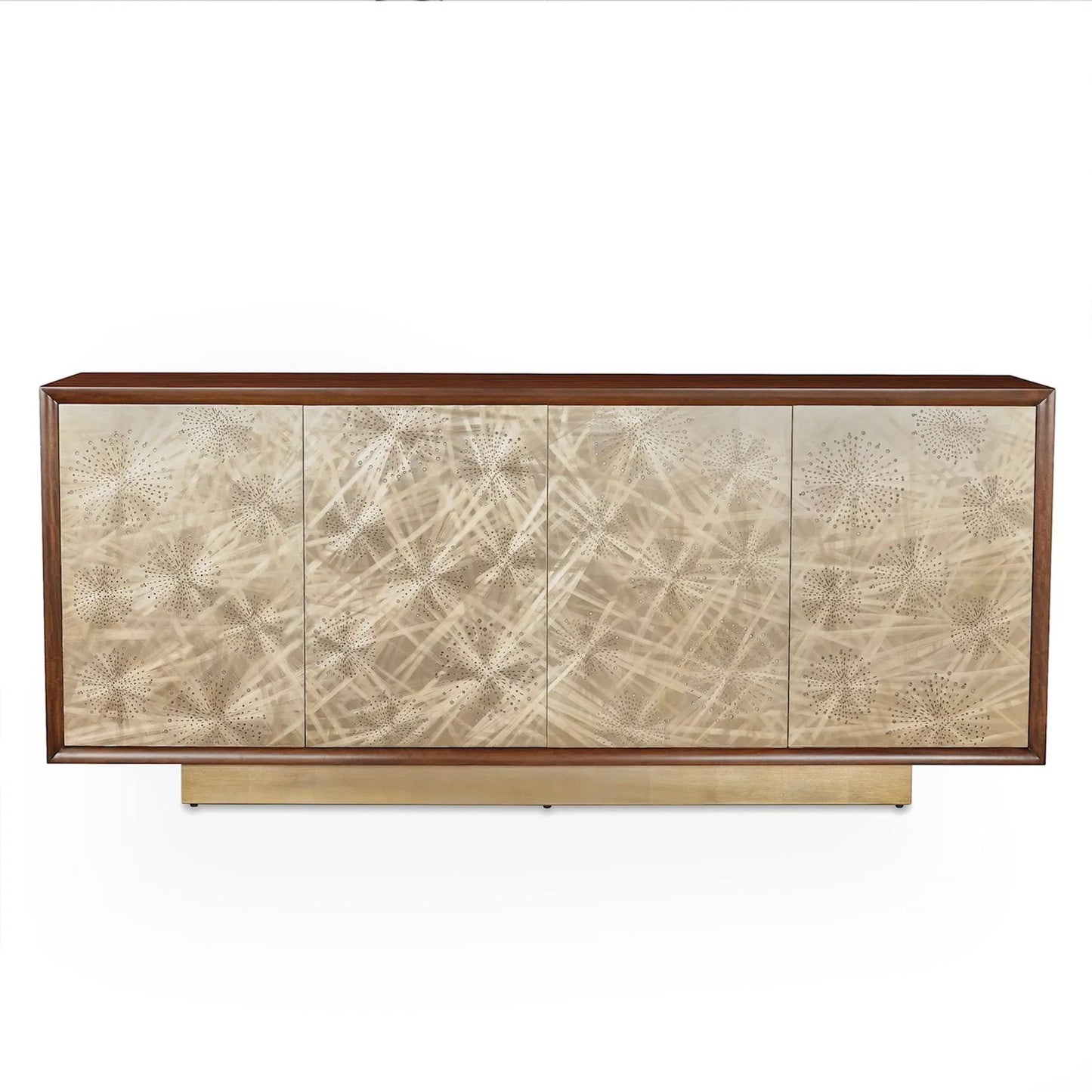 003 SI-2537559 | Additional Silo | Sloane Four-Door Credenza by John-Richard in black. Made from unique in a unique style.