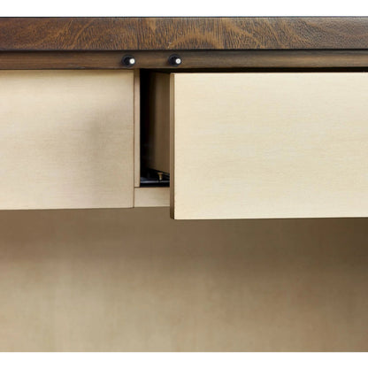 Bosco Four-Door Credenza by John-Richard in black and chatsworth, brushed brass. Made from cerejeira, celtis, stainless steel in a traditional style.
