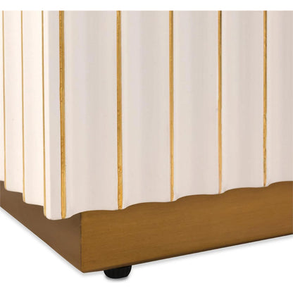 Province Four-Door Credenza by John-Richard in white. Made from unique in a unique style.