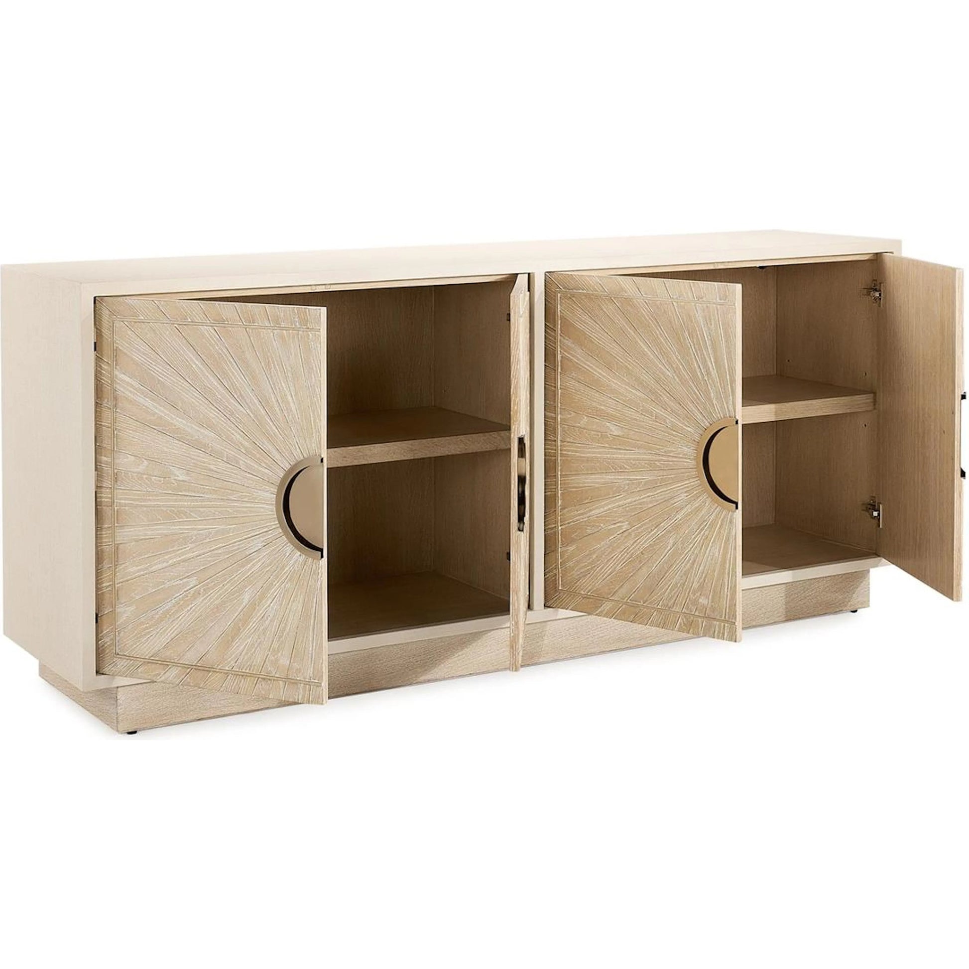 Helios Four-Door Credenza by John-Richard. Made from unique in a unique style.