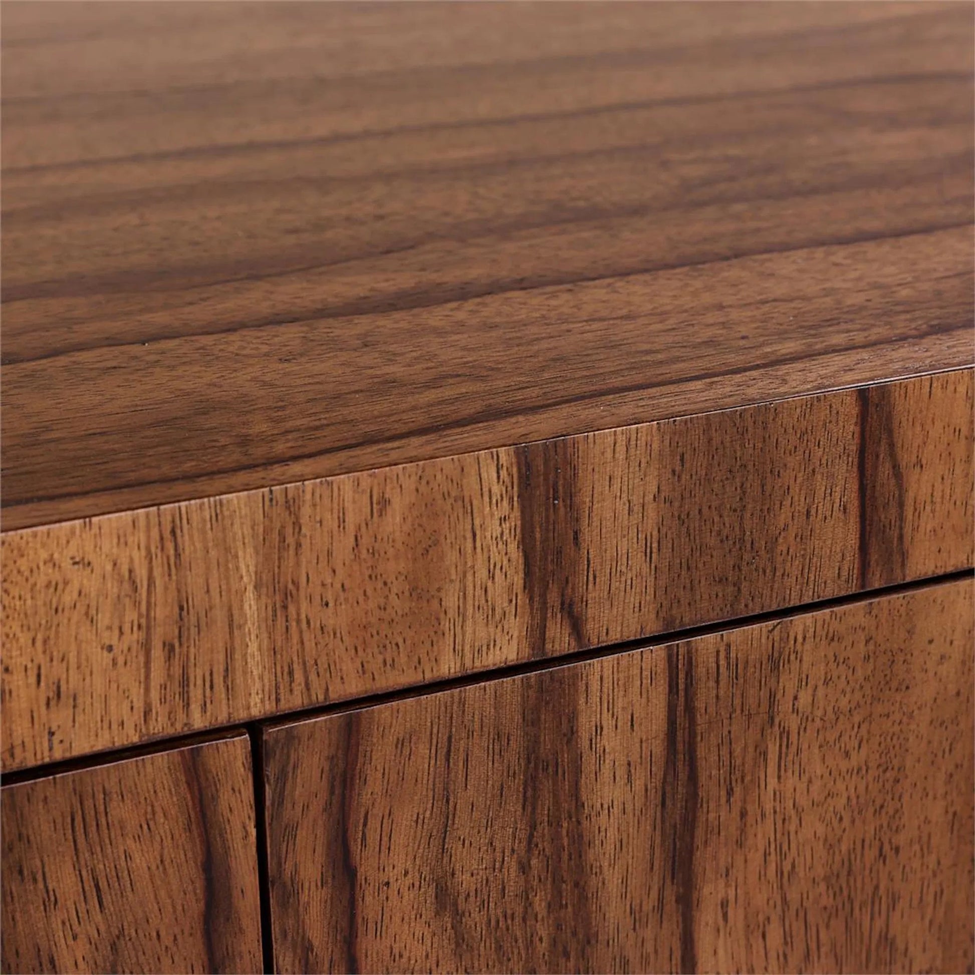 Warden Four-Door Credenza by John-Richard in black and moura, valyrian gold. Made from unique in a eclectic & global style.