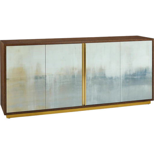 Carol Benson-Cobb's Origins Four-Door Credenza by John-Richard. Made from unique in a unique style.