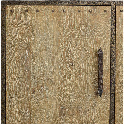 Stellan Four-Door Credenza by John-Richard. Made from unique in a unique style.