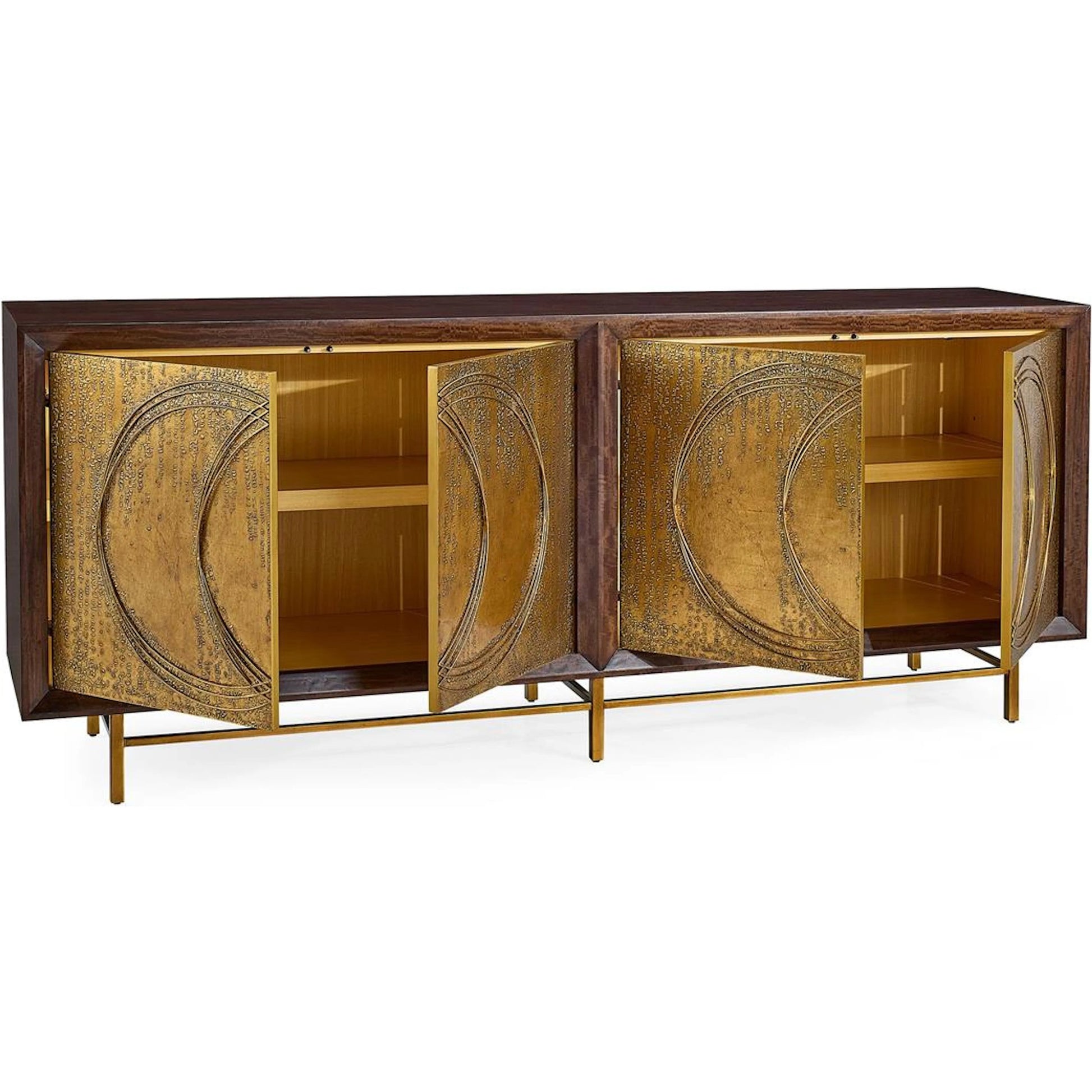 Union Four-Door Credenza by John-Richard. Made from unique in a unique style.