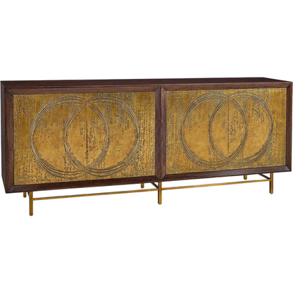 Union Four-Door Credenza by John-Richard. Made from unique in a unique style.
