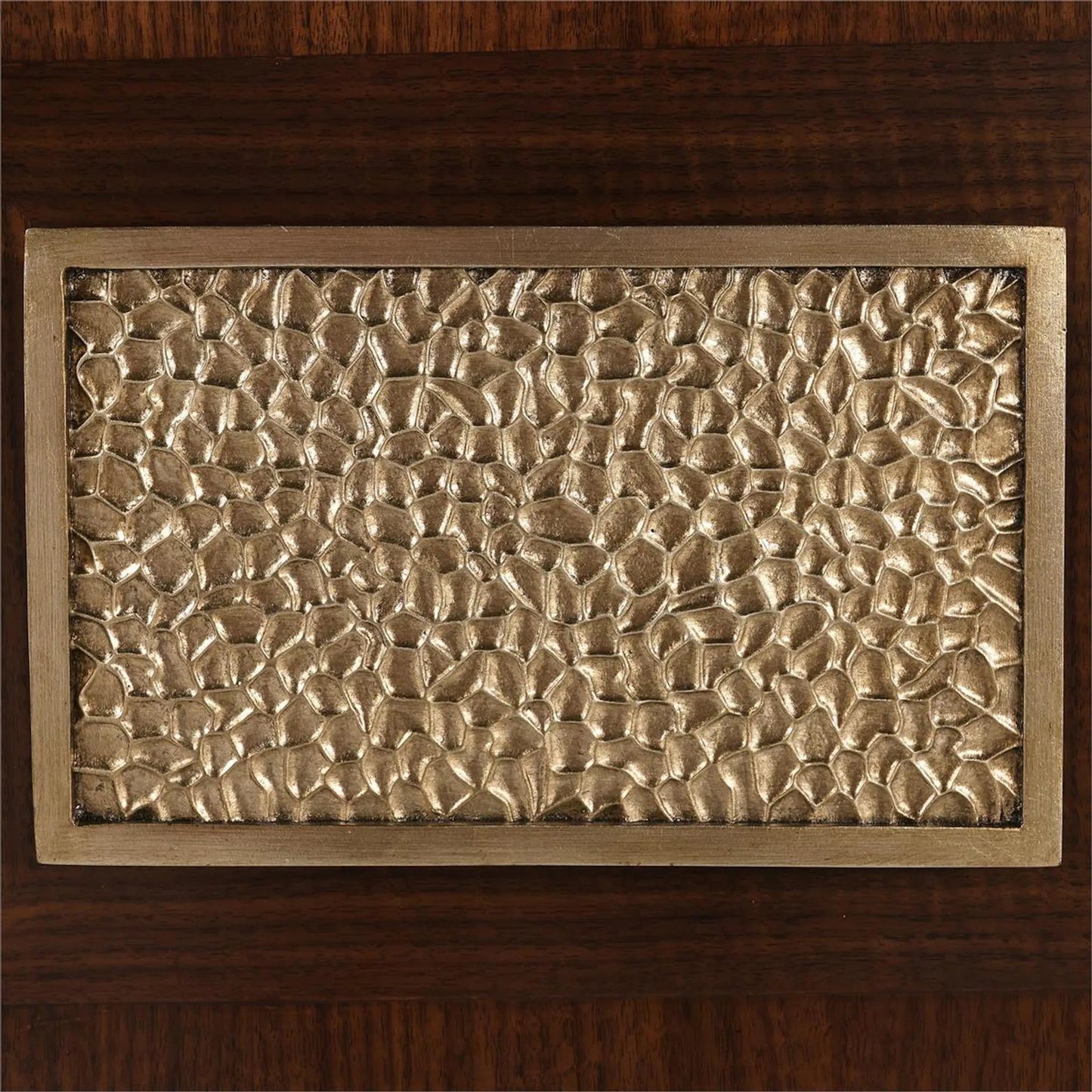 005 SI-2537284 | Closeup | Everett Three-Door Sideboard by John-Richard in black. Made from unique in a unique style.