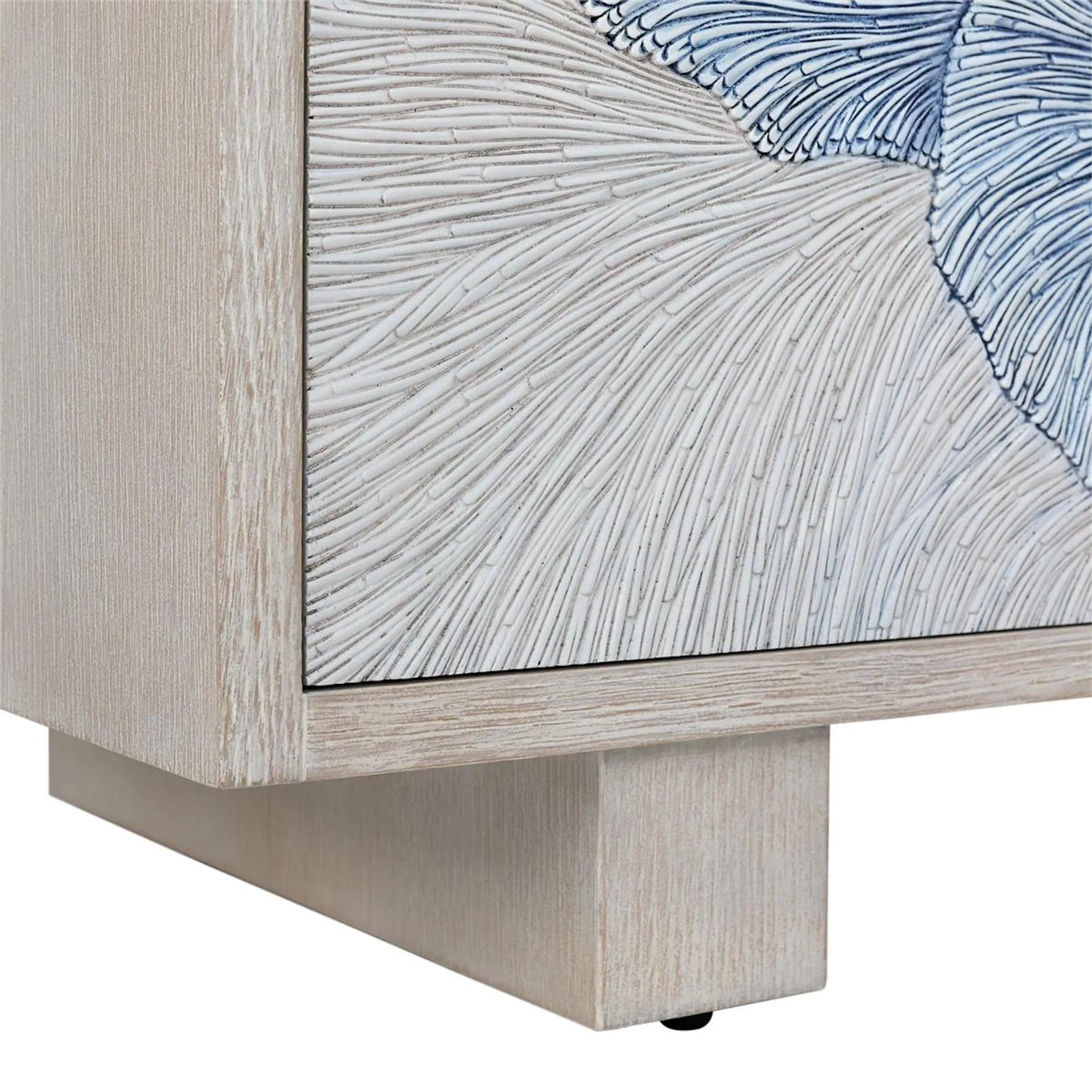 003 SI-2537308 | Closeup | Giardino Three-Door Sideboard by John-Richard in ivory. Made from unique in a unique style.