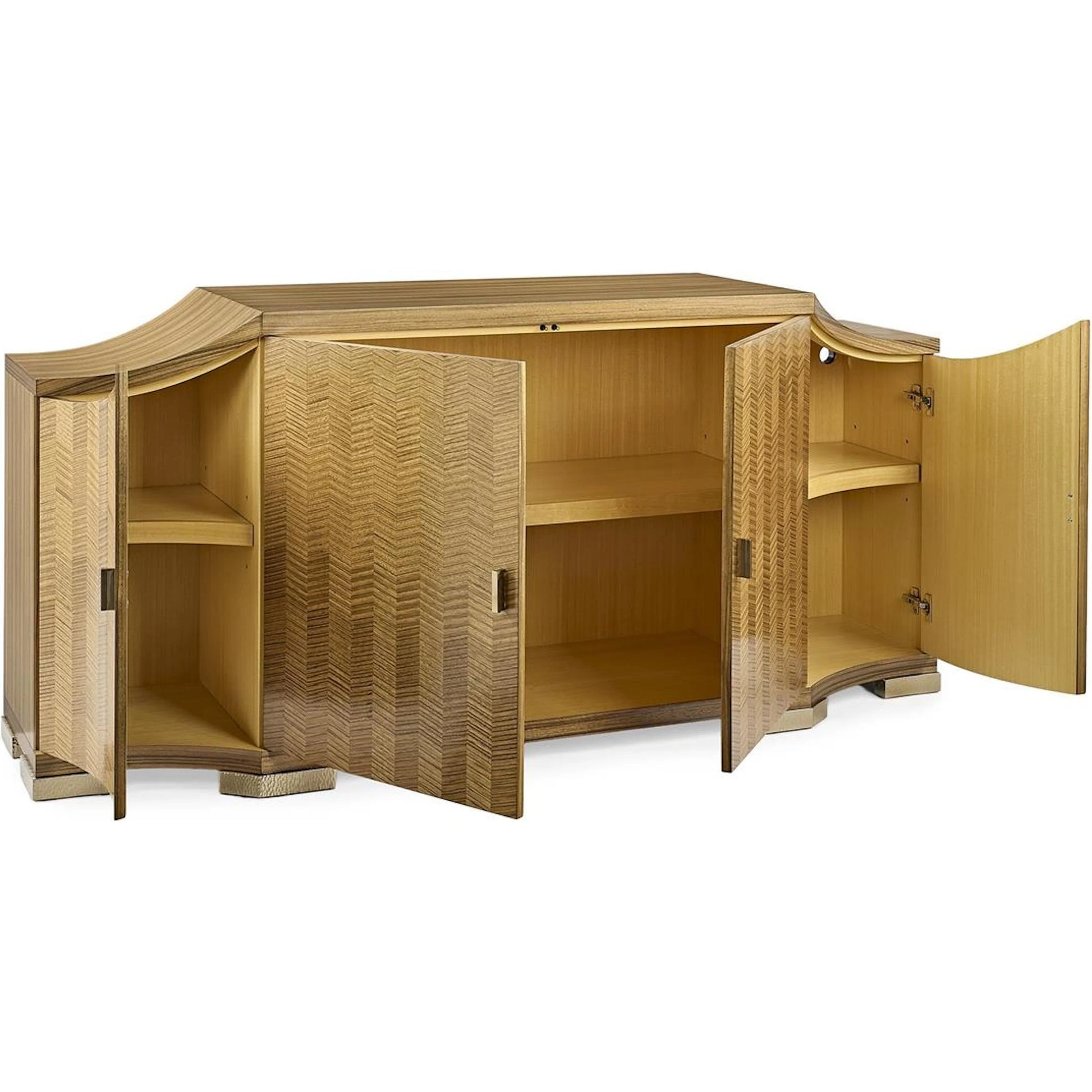 Alcazar Four-Door Credenza by John-Richard. Made from unique in a unique style.