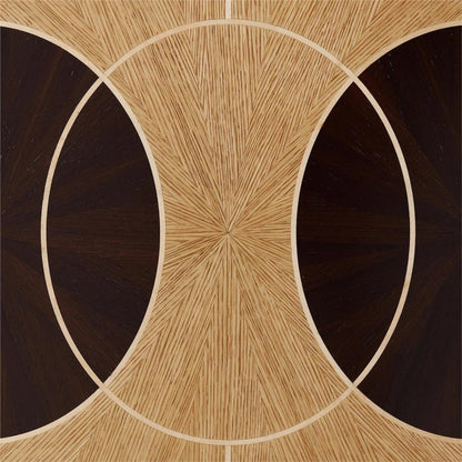 Lens Three-Door Sideboard by John-Richard in black. Made from unique in a unique style.