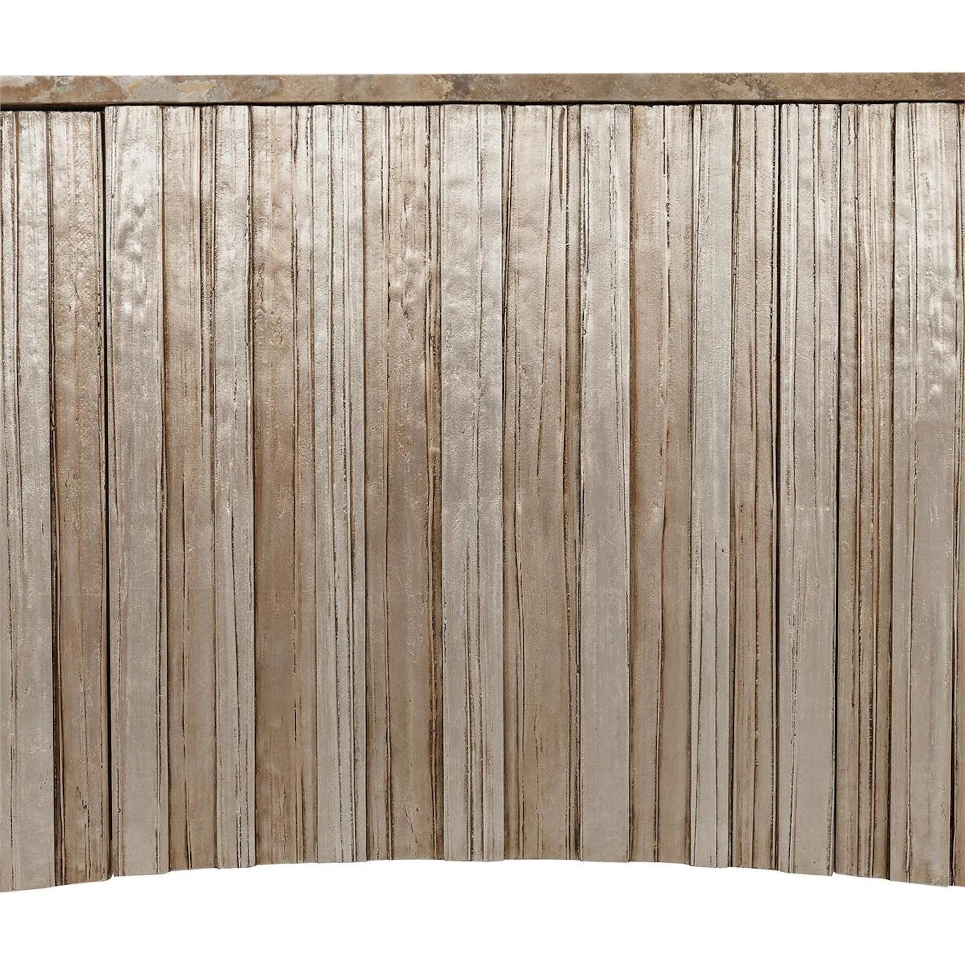 Hestia Three-Door Sideboard by John-Richard in black. Made from unique in a unique style.
