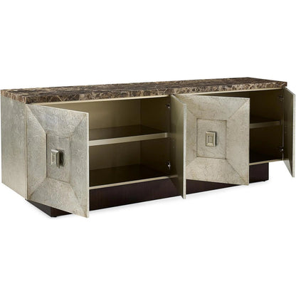 Percival Four-Door Credenza by John-Richard. Made from unique in a unique style.