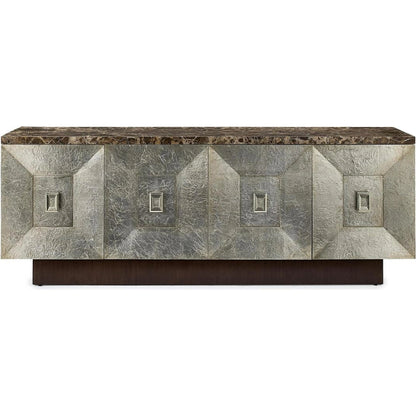 Percival Four-Door Credenza by John-Richard. Made from unique in a unique style.