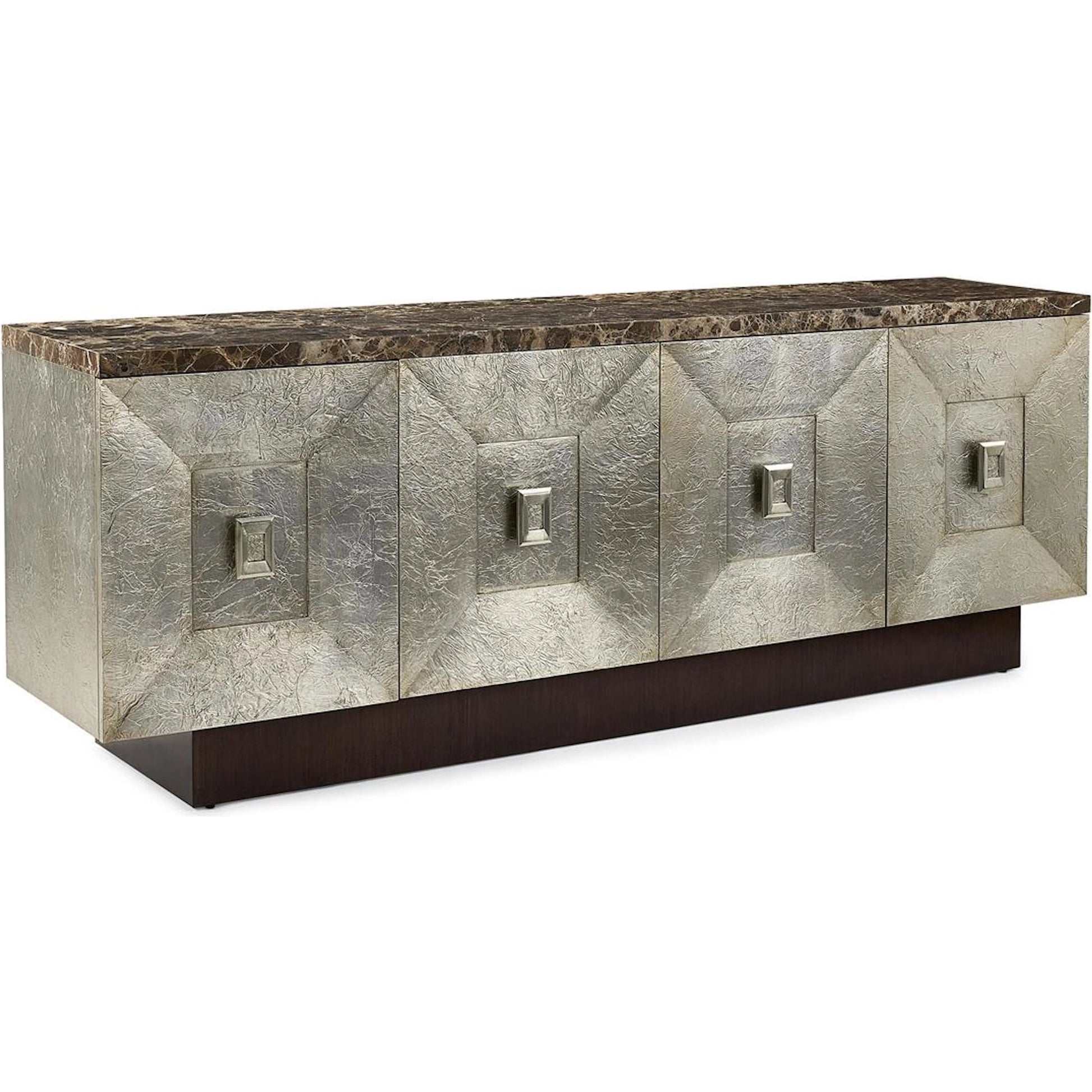 Percival Four-Door Credenza by John-Richard. Made from unique in a unique style.