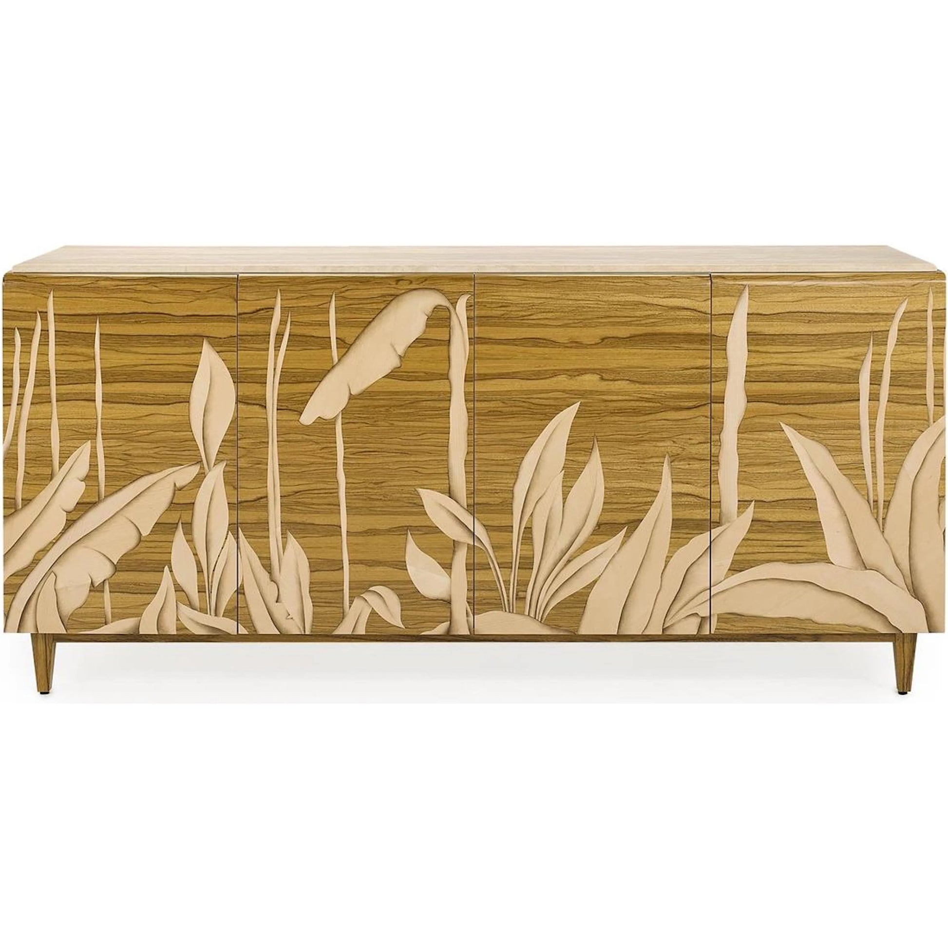 Meadow Four-Door Credenza by John-Richard. Made from unique in a unique style.