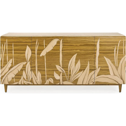 Meadow Four-Door Credenza by John-Richard. Made from unique in a unique style.