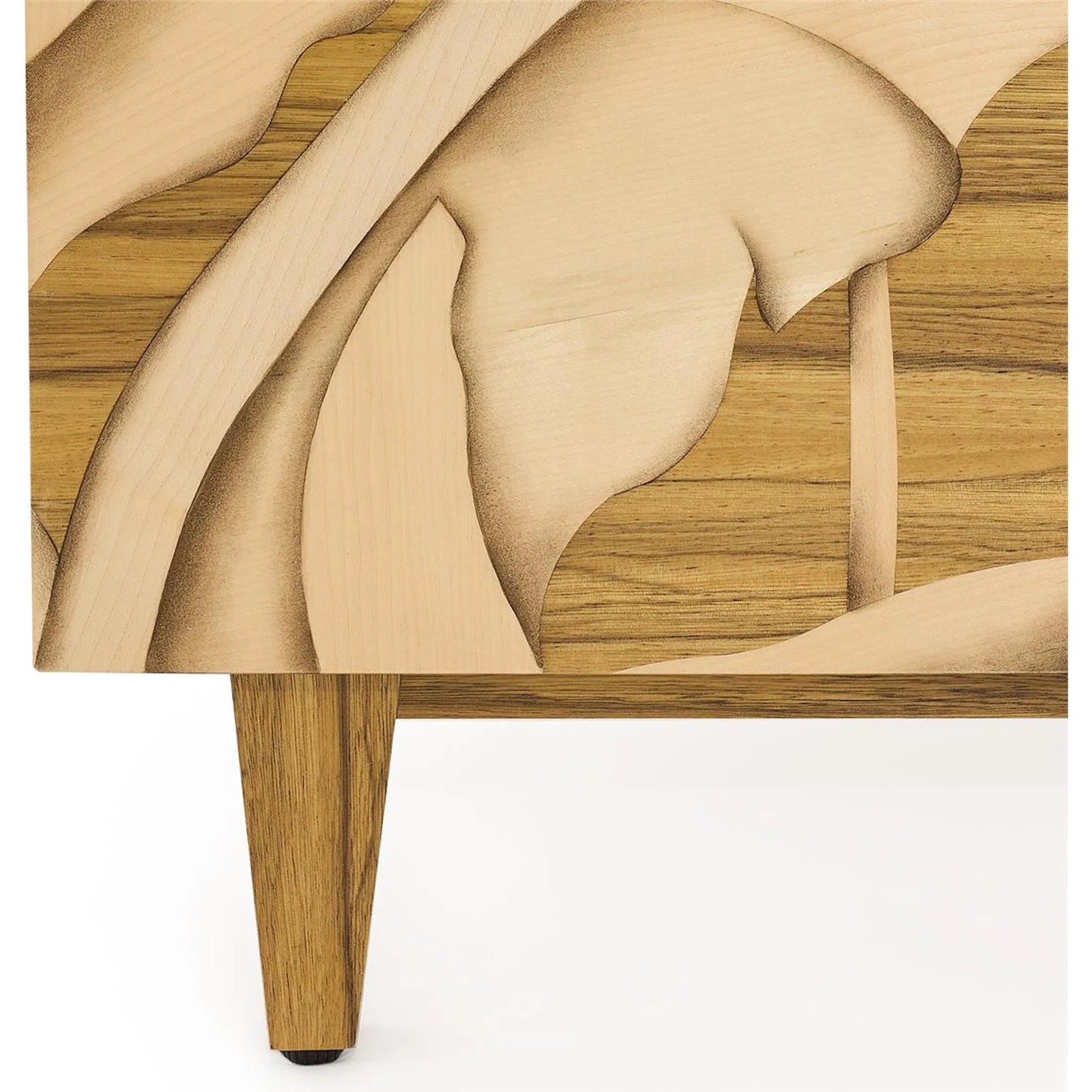 Meadow Four-Door Credenza by John-Richard. Made from unique in a unique style.