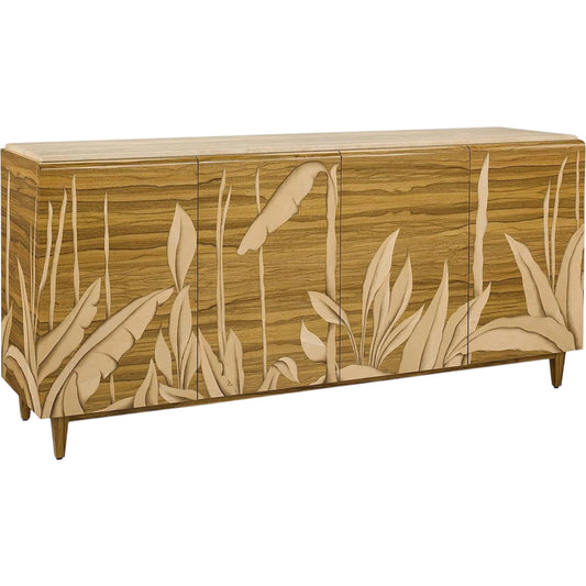 Meadow Four-Door Credenza by John-Richard. Made from unique in a unique style.