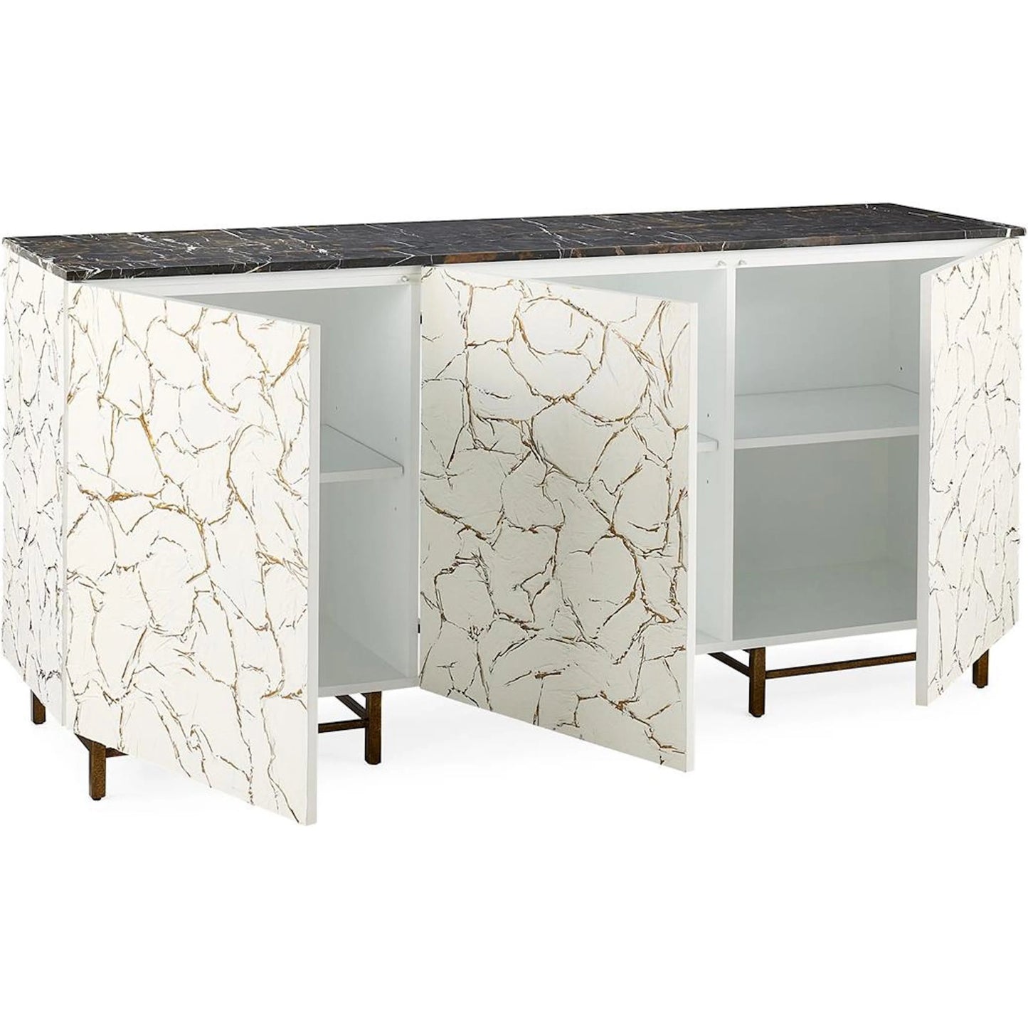 001 SI-2629514 | Unknown | Salina Three-Door Credenza by John-Richard. Made from unique in a unique style.