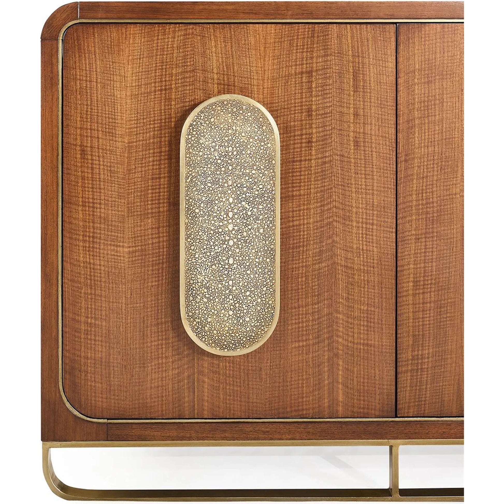 Edwin Three-Door Credenza by John-Richard. Made from unique in a unique style.