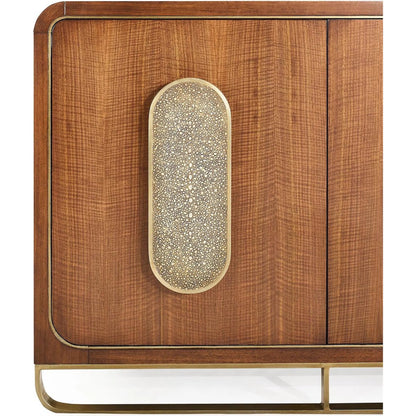 Edwin Three-Door Credenza by John-Richard. Made from unique in a unique style.