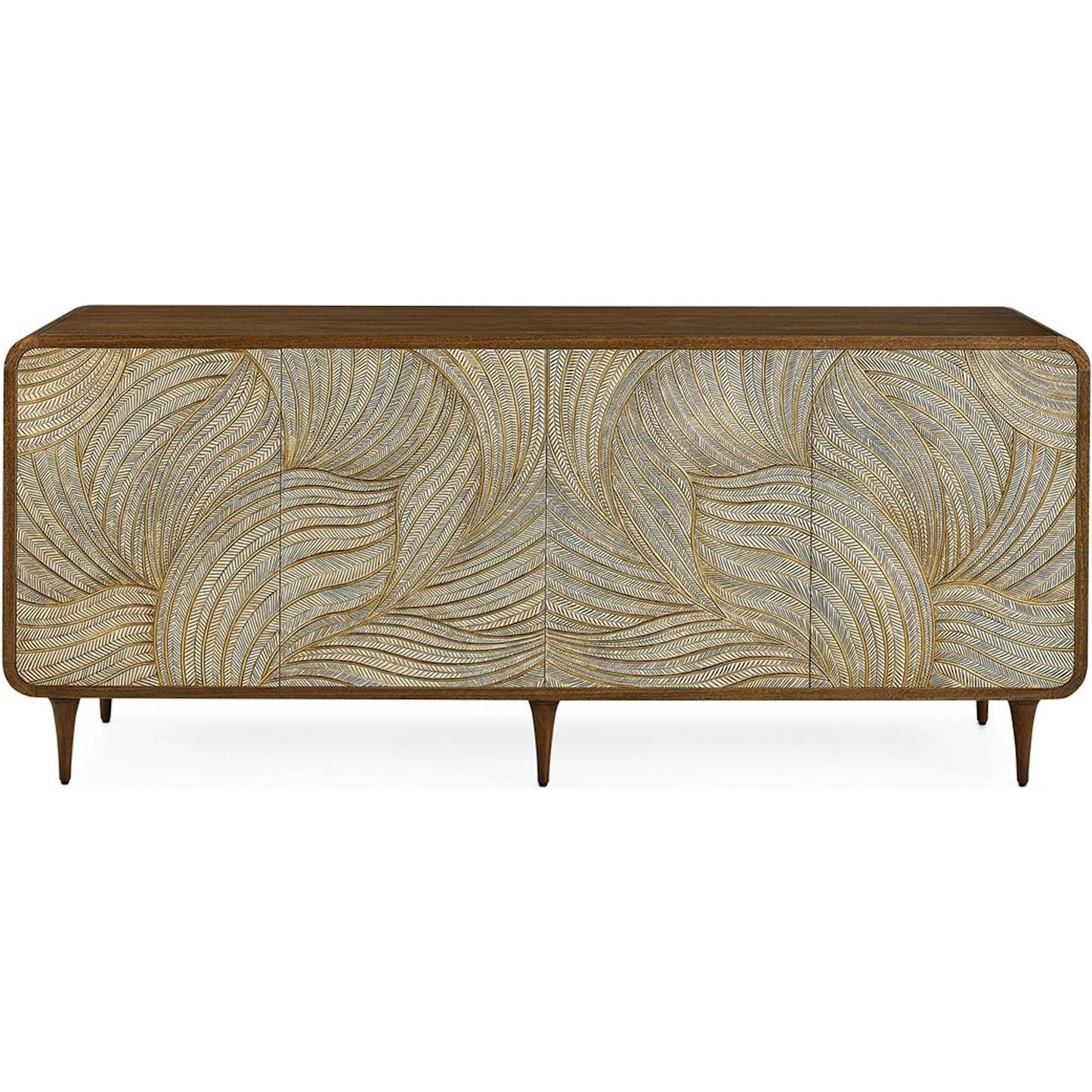 002 SI-2629293 | Unknown | Halcyon Four-Door Credenza by John-Richard. Made from unique in a unique style.