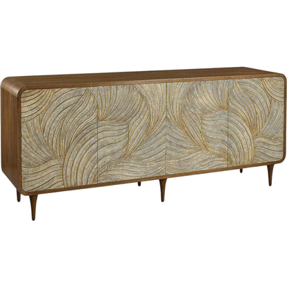 Halcyon Four-Door Credenza by John-Richard. Made from unique in a unique style.