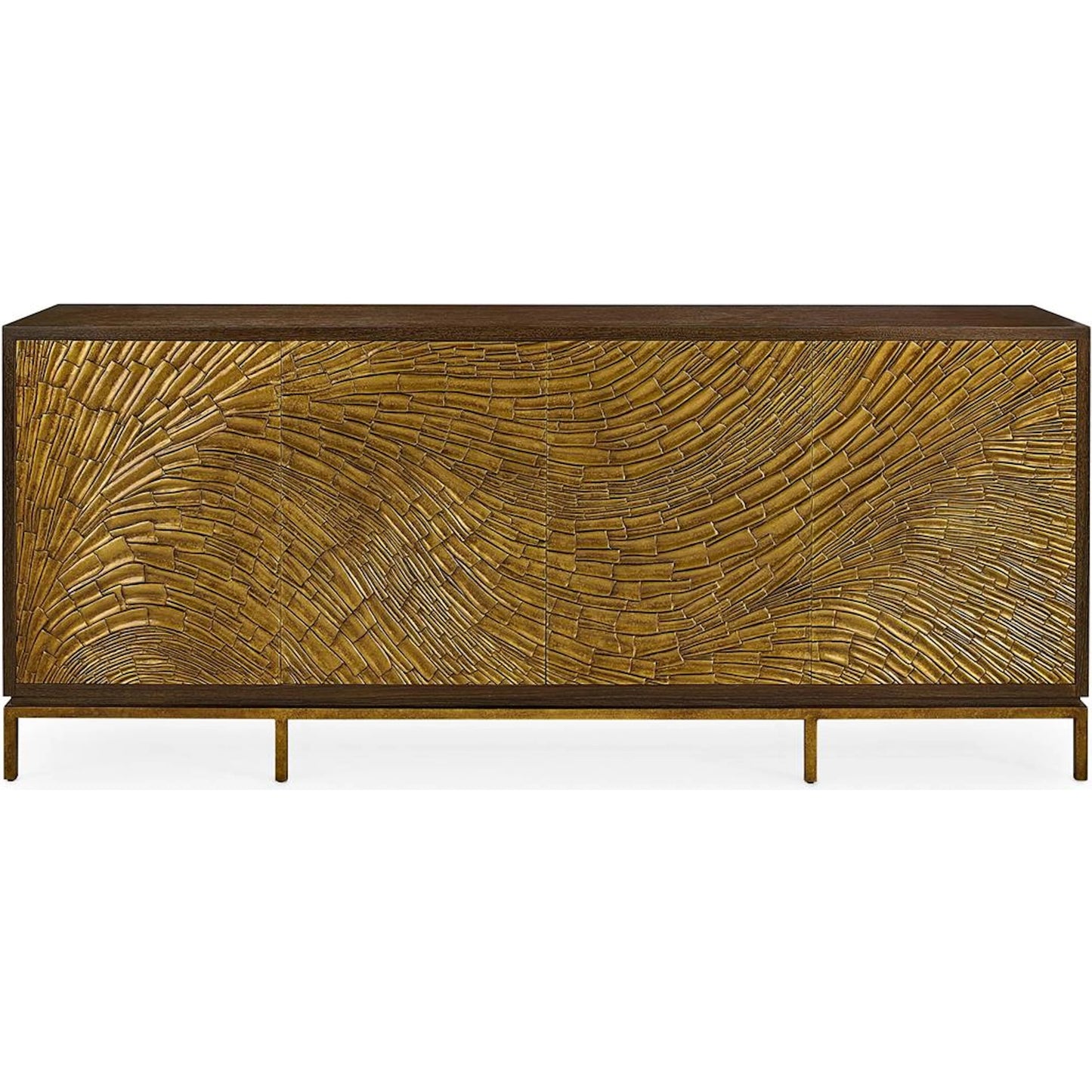 002 SI-2629059 | Unknown | Aegean Four-Door Credenza by John-Richard. Made from unique in a unique style.