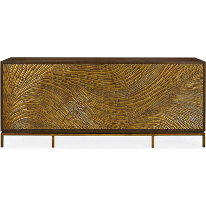 Aegean Four-Door Credenza by John-Richard. Made from unique in a unique style.