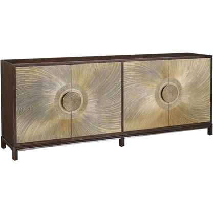 Gale Four-Door Credenza by John-Richard. Made from unique in a unique style.