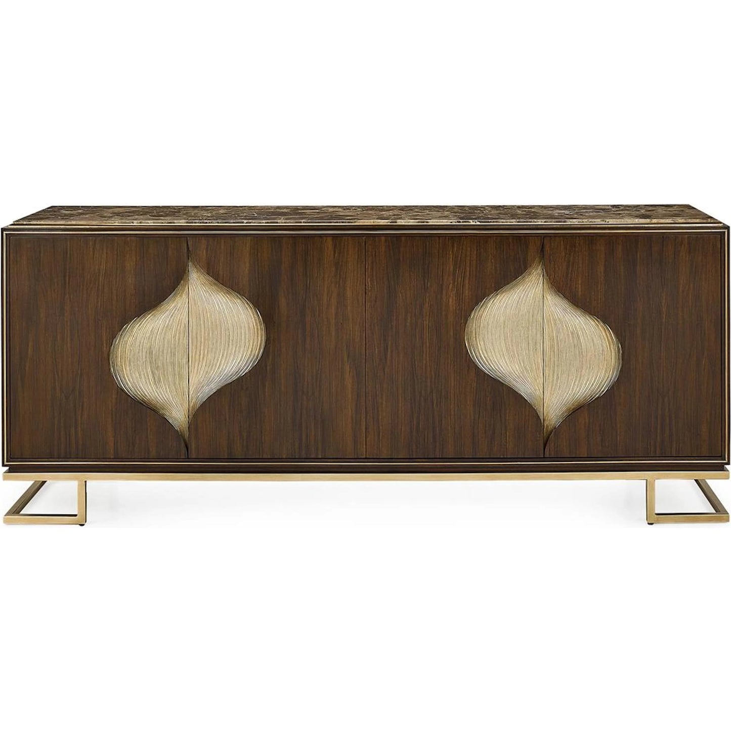 002 SI-2629235 | Unknown | Ember Four-Door Credenza by John-Richard. Made from unique in a unique style.