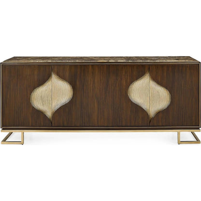 Ember Four-Door Credenza by John-Richard. Made from unique in a unique style.