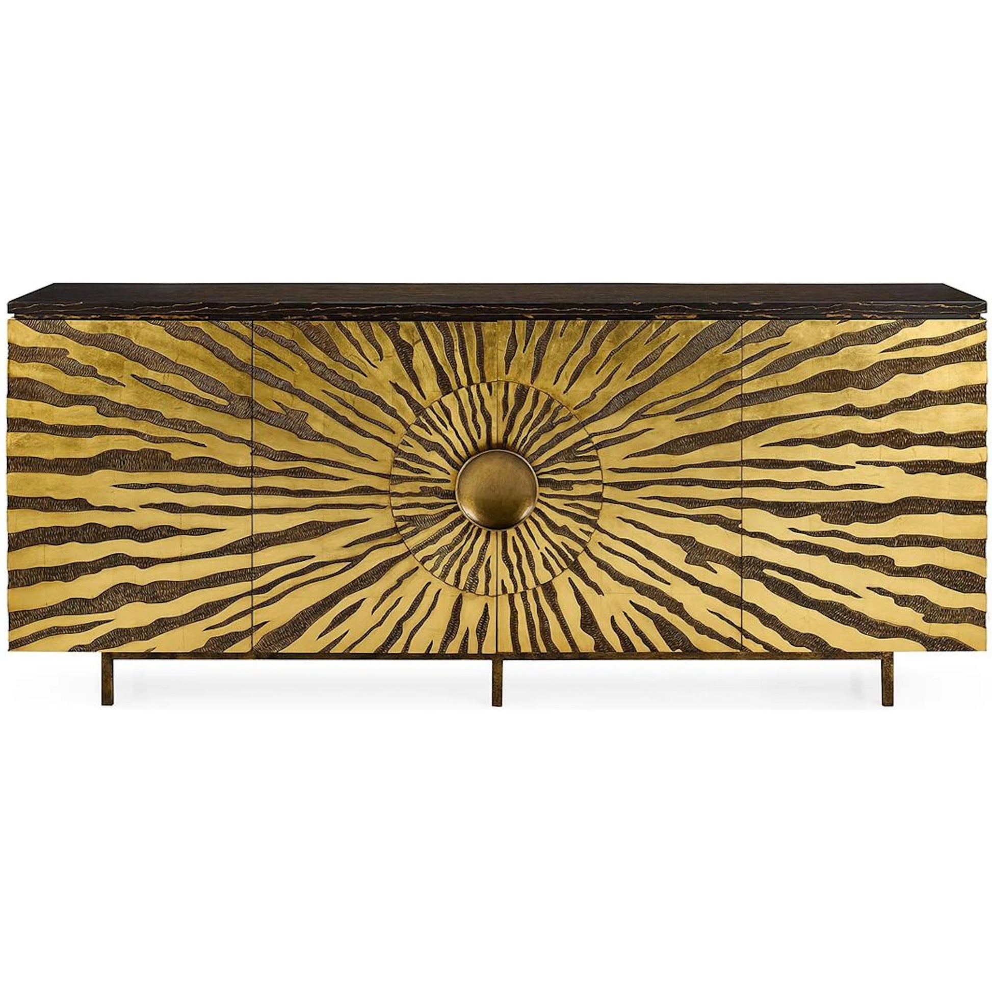 Kalahari Four-Door Credenza by John-Richard. Made from unique in a unique style.