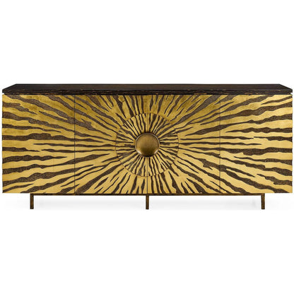 Kalahari Four-Door Credenza by John-Richard. Made from unique in a unique style.