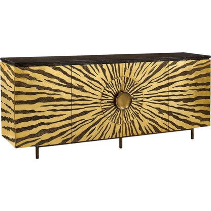 Kalahari Four-Door Credenza by John-Richard. Made from unique in a unique style.
