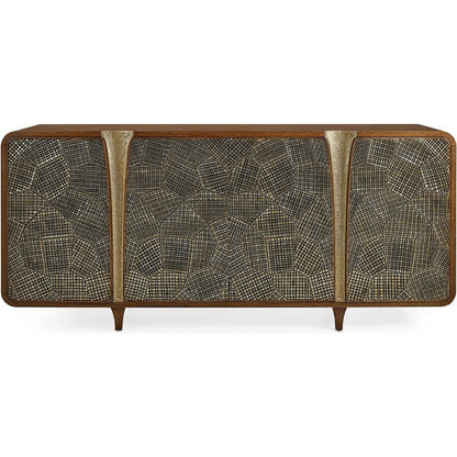 Pathfinder Four-Door Credenza by John-Richard. Made from unique in a unique style.