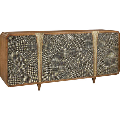 Pathfinder Four-Door Credenza by John-Richard. Made from unique in a unique style.