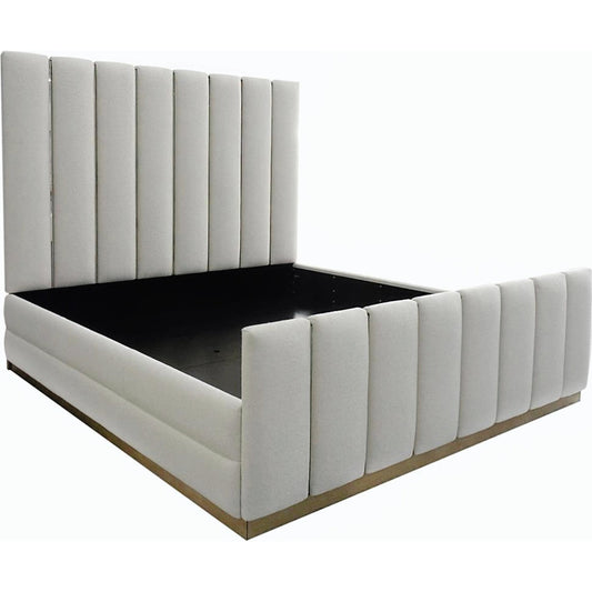 Serafina King Bed by John-Richard. Made from unique in a modern style.