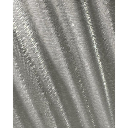 Lucena Pedestal by John-Richard in stainless steel and brushed stainless steel. Made from crystal, steel in a transitional style.