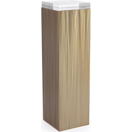 Lucena Pedestal II by John-Richard in gold and gold. Made from unique in a modern style.