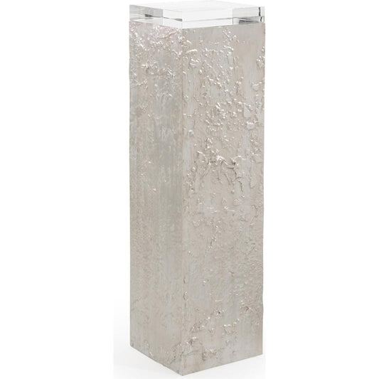 001 SI-1903209 | Additional Silo | Solo Pedestal II by John-Richard in silver. Made from unique in a modern style.
