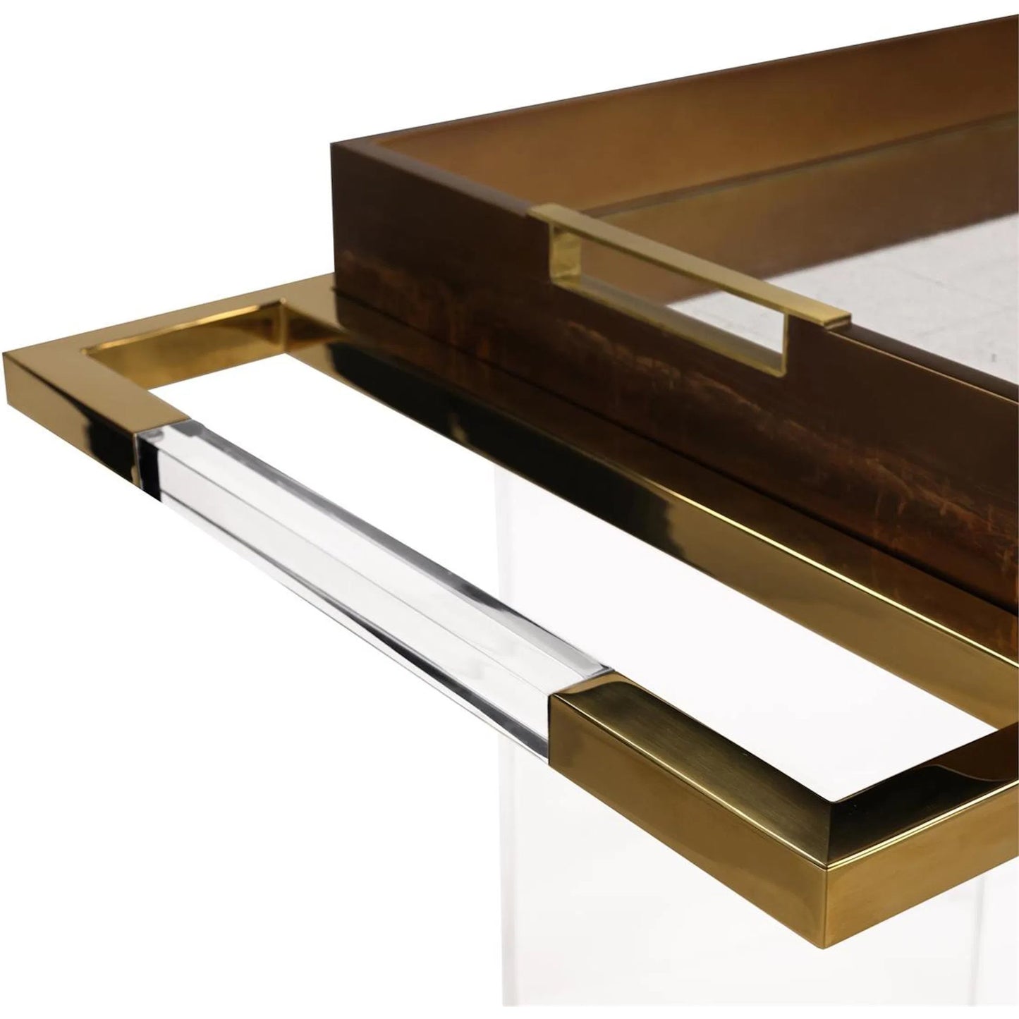 004 SI-2537303 | Closeup | Gatsby Bar Cart by John-Richard. Made from unique in a unique style.