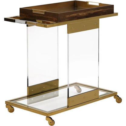 Gatsby Bar Cart by John-Richard. Made from unique in a unique style.