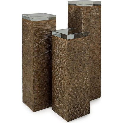 Niveaux Pedestal by John-Richard. Made from unique in a unique style.